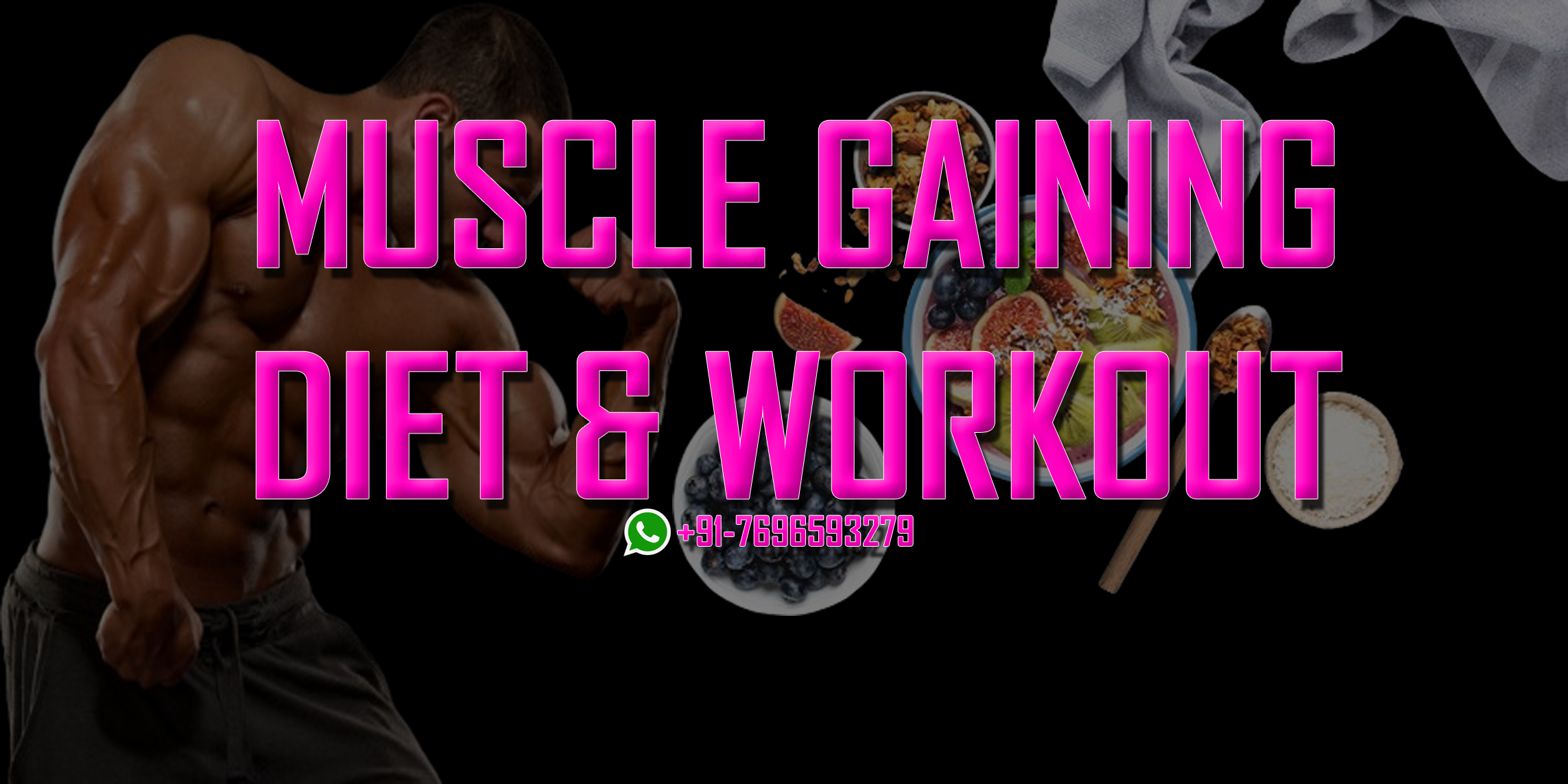 Workout & Diet Plan for Muscle Gain