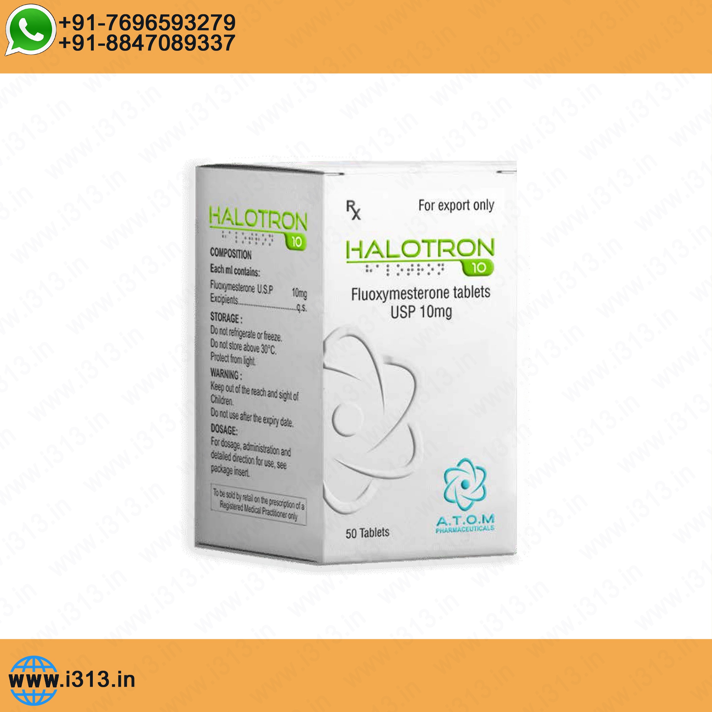 Atom Pharma Halotestin