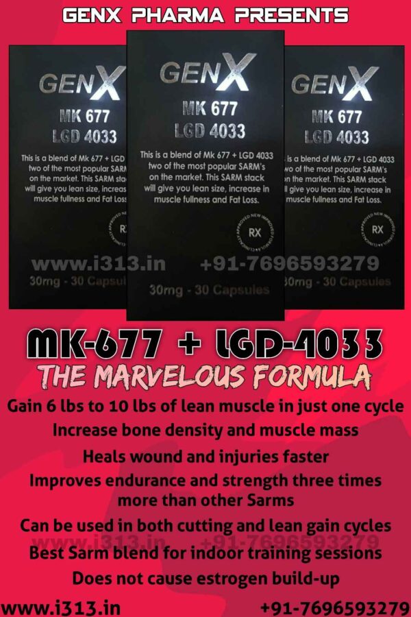 GenX Pharma MK-677 + LGD-4033