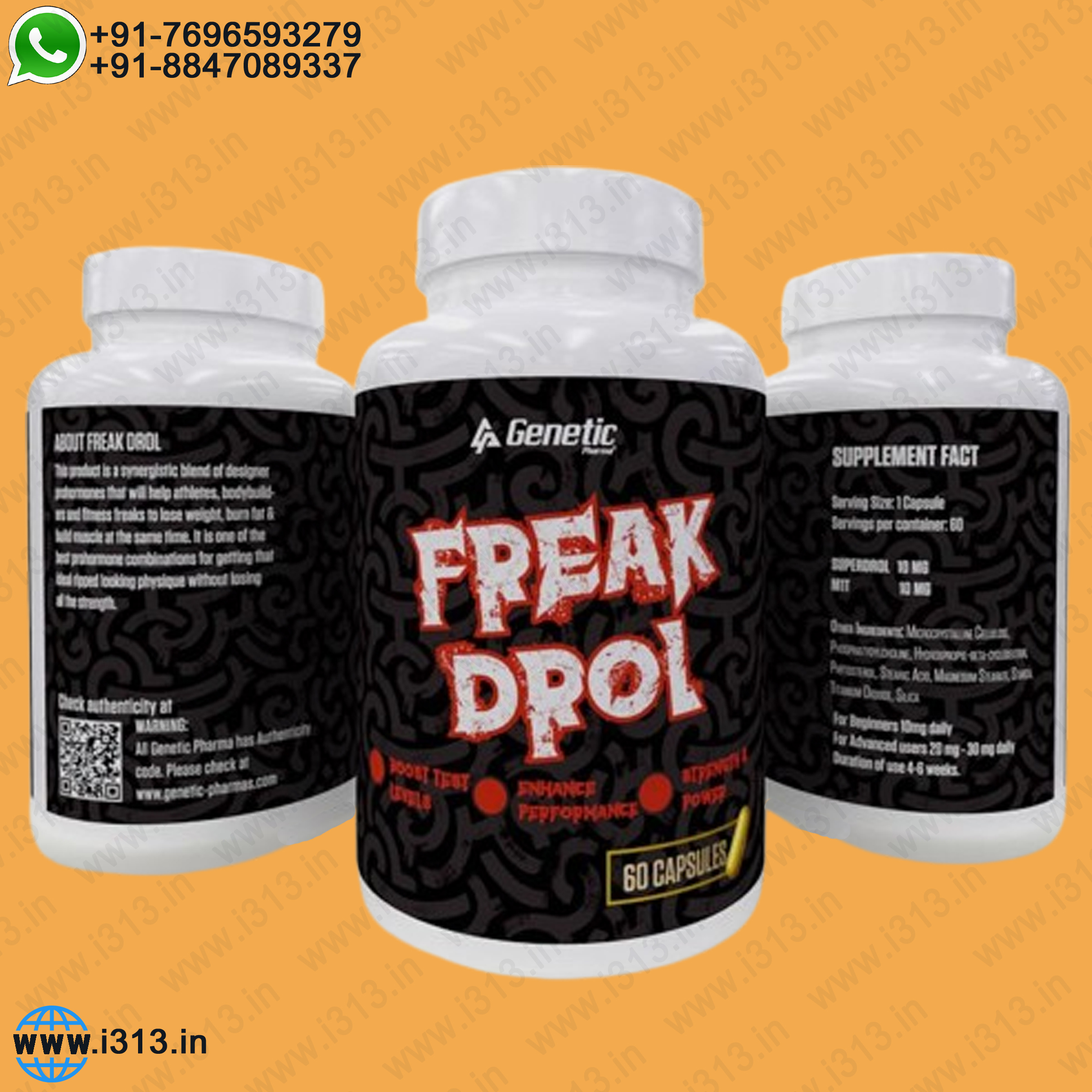 GENETIC PHARMA FREAK DROL