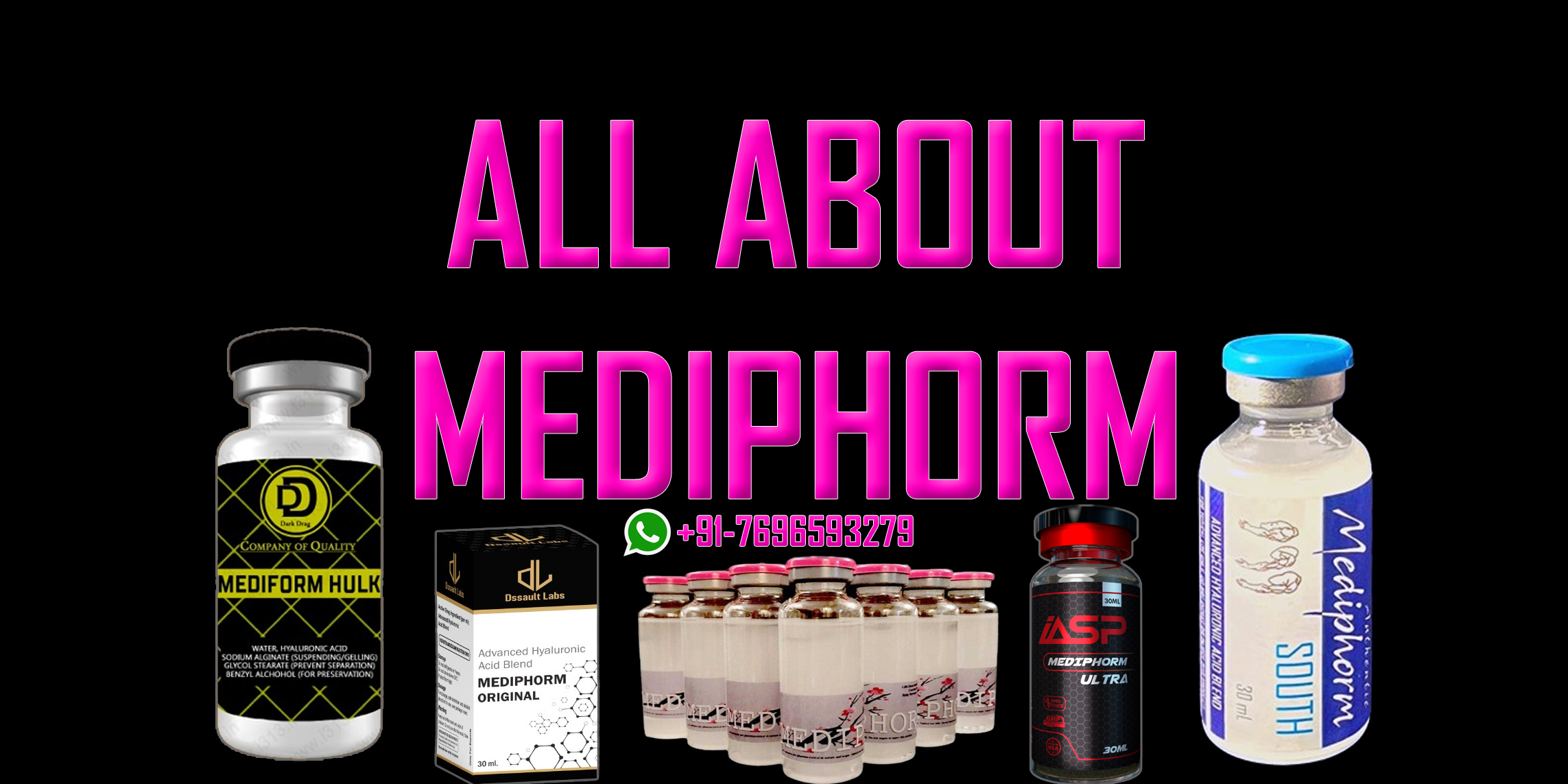 All About Mediphorm. Where to inject? with pics