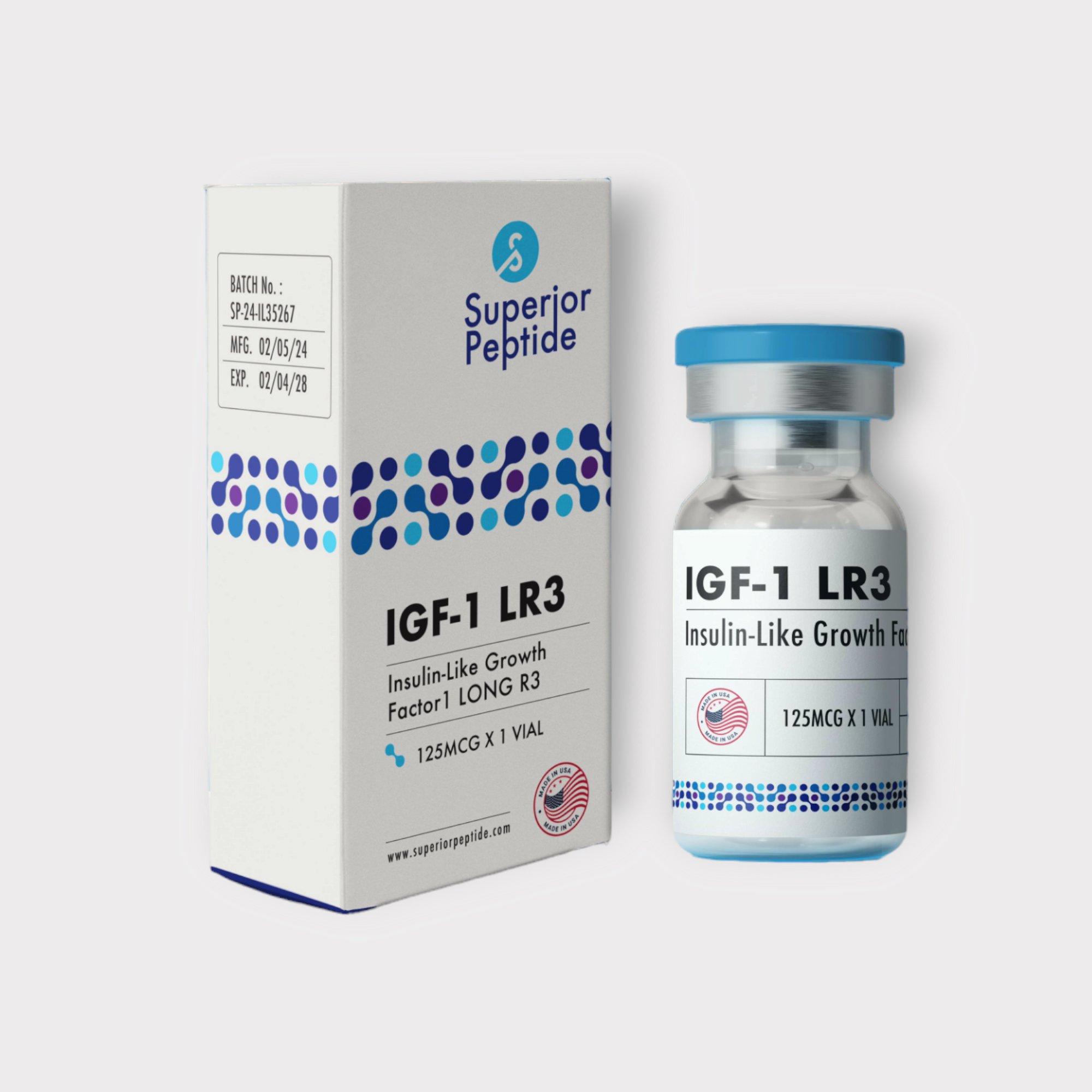 Superior Peptide IGF1-LR3