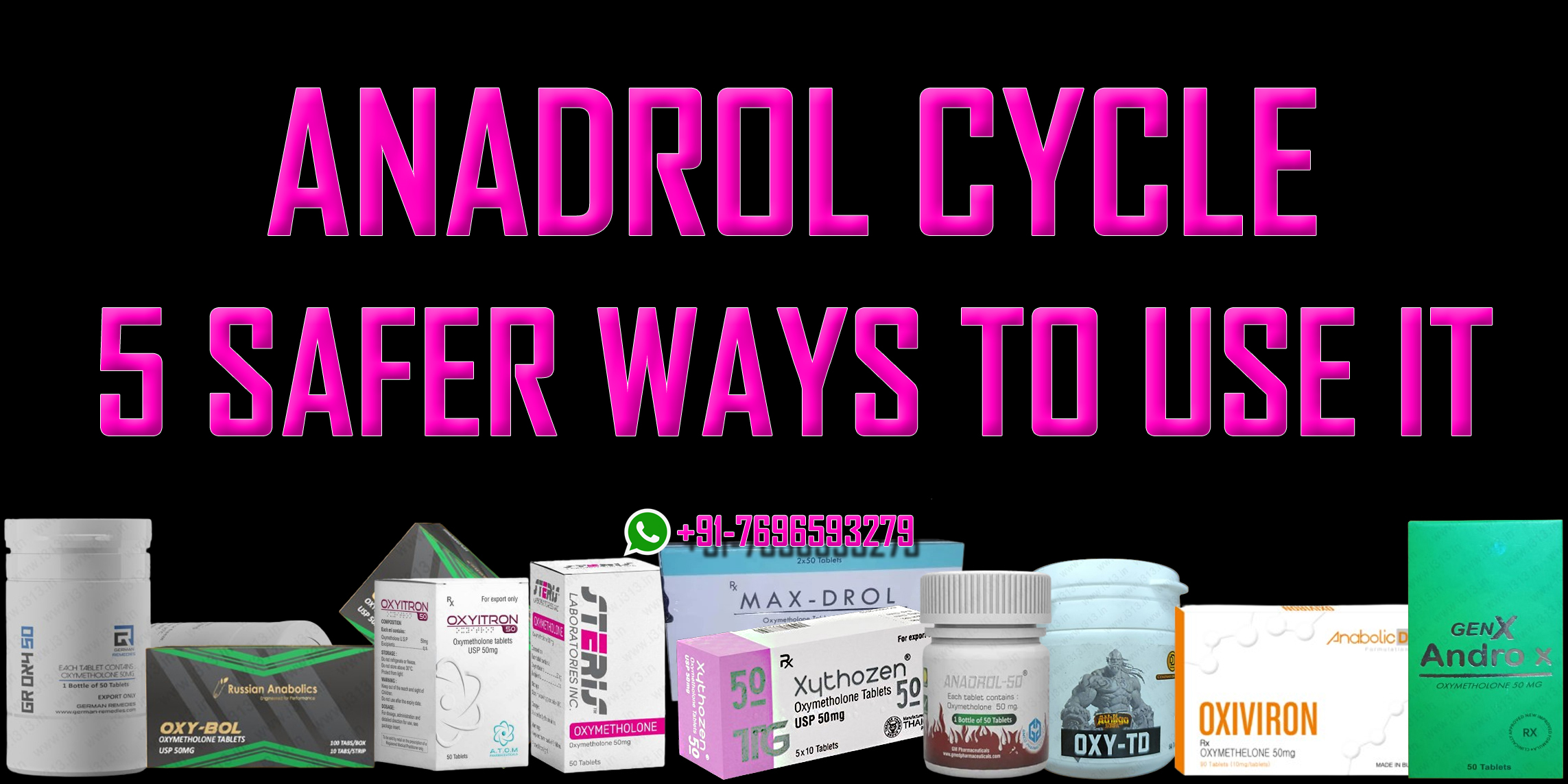 Anadrol Cycle: 5 safer ways to use it