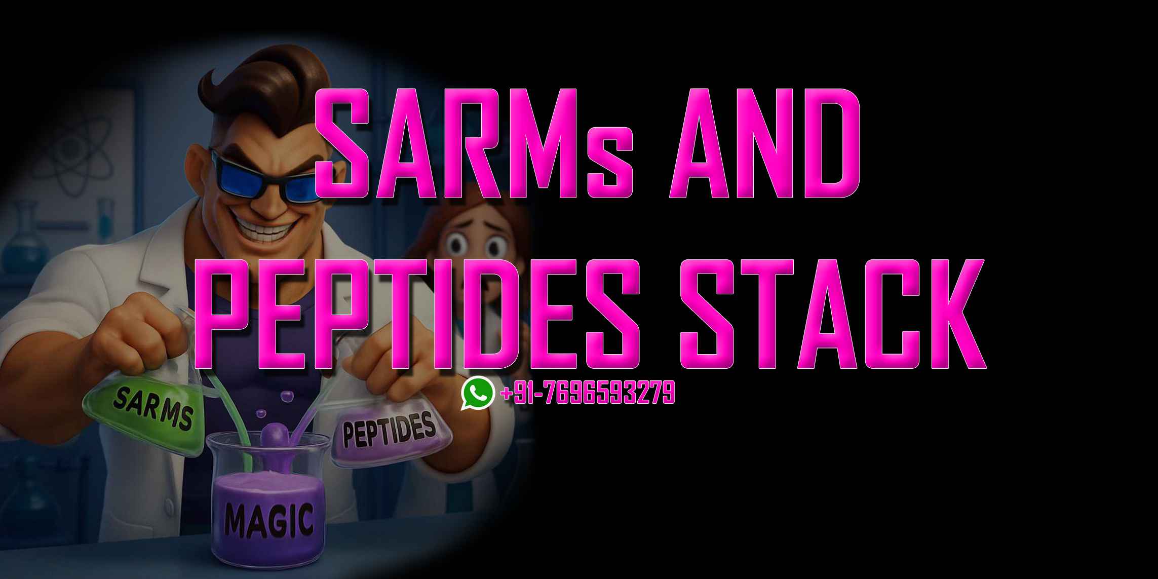 SARMs and Peptides Stack
