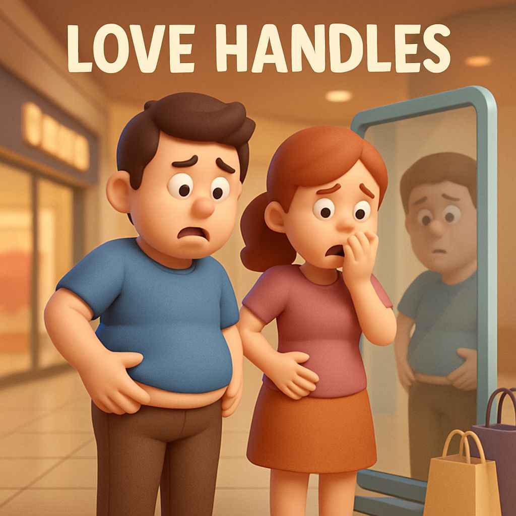 how to get rid of love handles