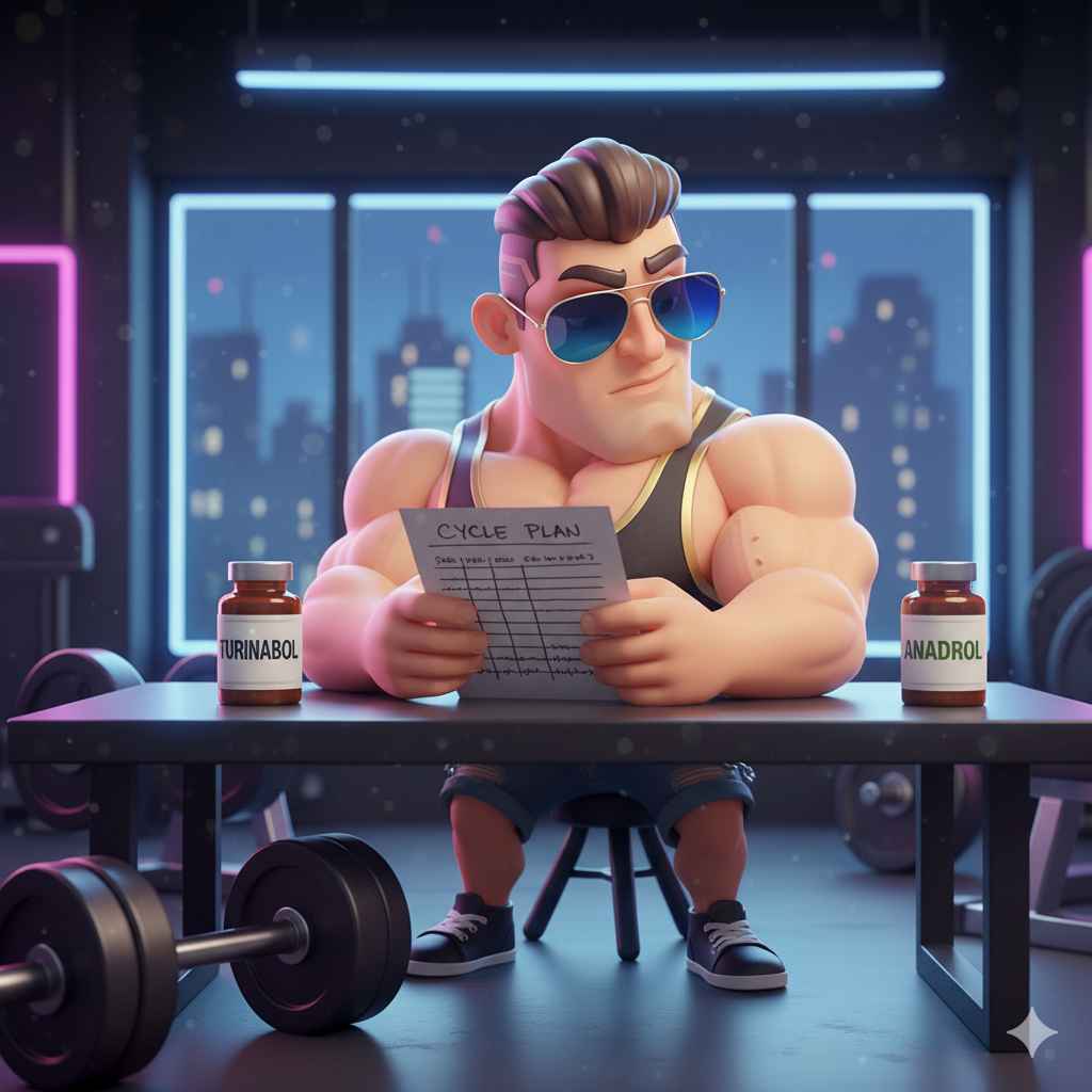 Anadrol and Turinabol stack