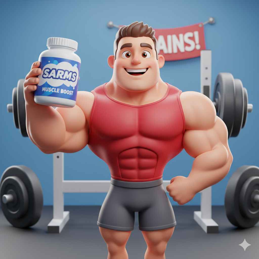 Muscle Gain with SARMs, Peptides, and Steroids