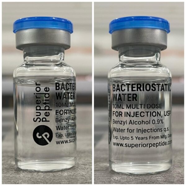 Bacteriostatic Water 10 ml - Superior Peptides